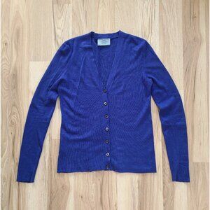 Prada Wool Blend Cardigan Purple size 42